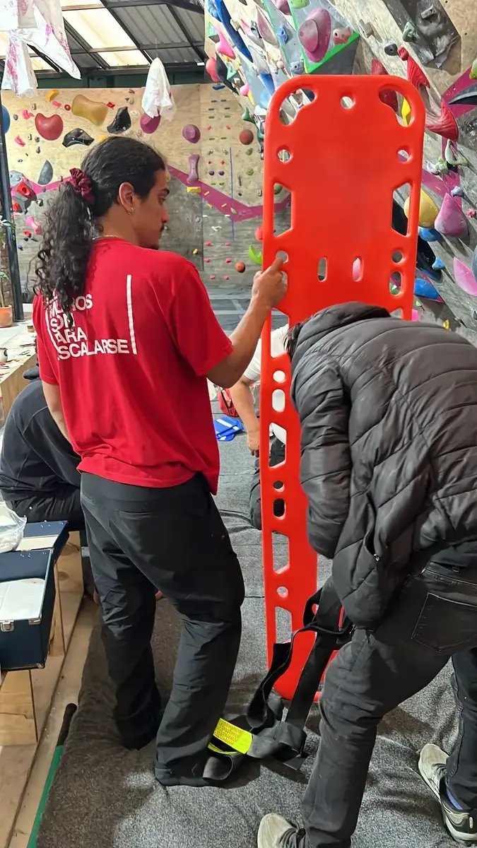 Práctica de manejo de tabla espinal